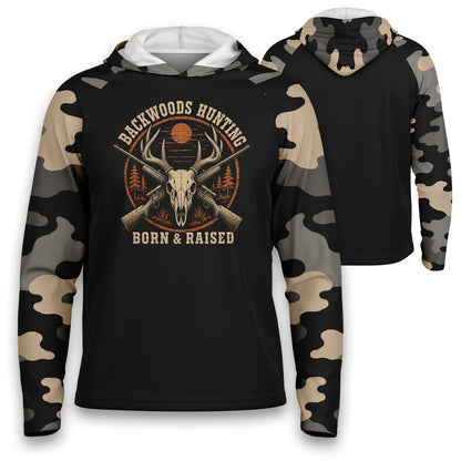 Vintage Deer Skull - Performance Hoodie