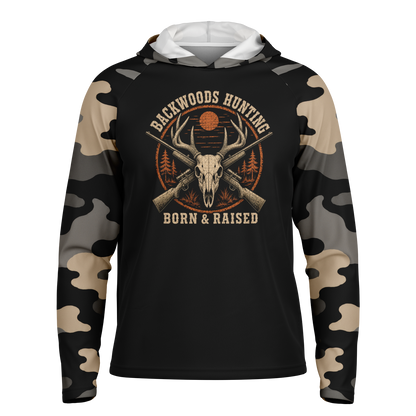 Vintage Deer Skull - Performance Hoodie